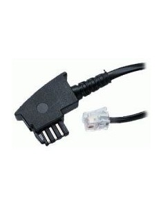 Connexion cable, black (RJ11/RJ11) 2