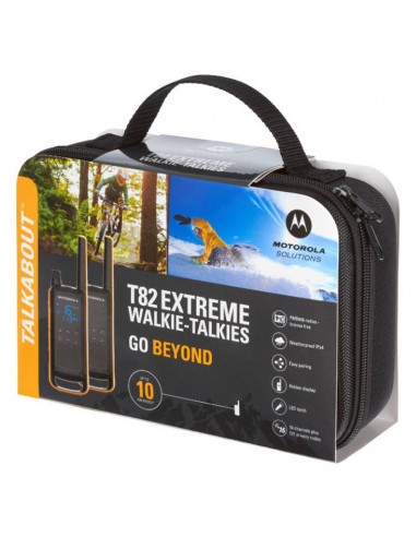 PAIRE TALKIE - WALKIE MOTOROLA TLKR T82 extreme