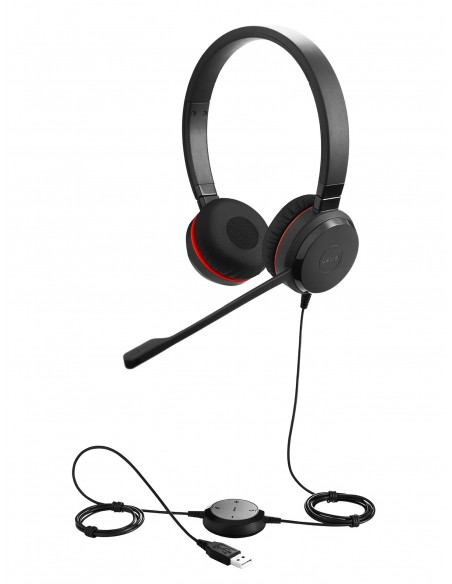 Evolve 30- Stereo UC + câble - Angle Evolve 30- Stereo UC + câble - Angle