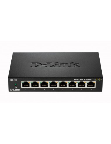D-LINK DGS-108 Switch 8 ports Gigabit Ethernet
