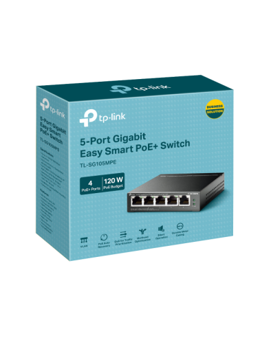 TP LINK - Easy Smart Switch 5 ports Gigabit...