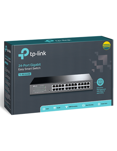 TP LINK - Easy Smart switch 24 ports TL-SG1024DE